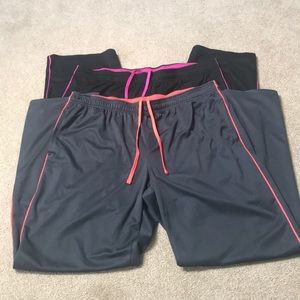 Two Pairs of Lightweight Athletic Pants
